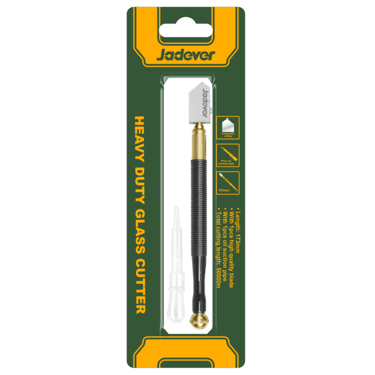 Jadever Heavy Duty Glass Cutter (JDGR2601)