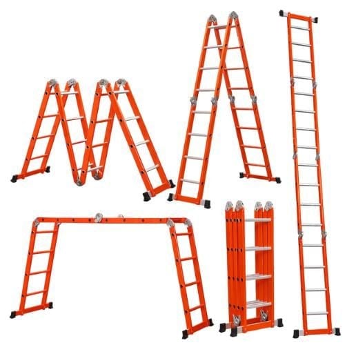 Fundi FFL47-FRP (4 x 7 Step) Folding Fibreglass Multi-Purpose Ladder