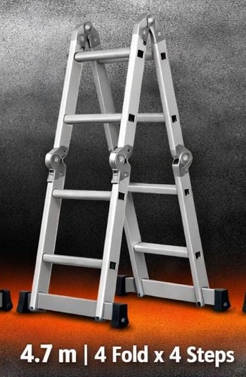 Kroma 4.7M Multifunction Ladder - 4 Fold x 4 Steps