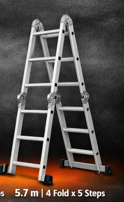 Kroma 5.7M Multifunction Ladder - 4 fold × 5 steps
