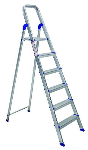 6 step aluminium ladder