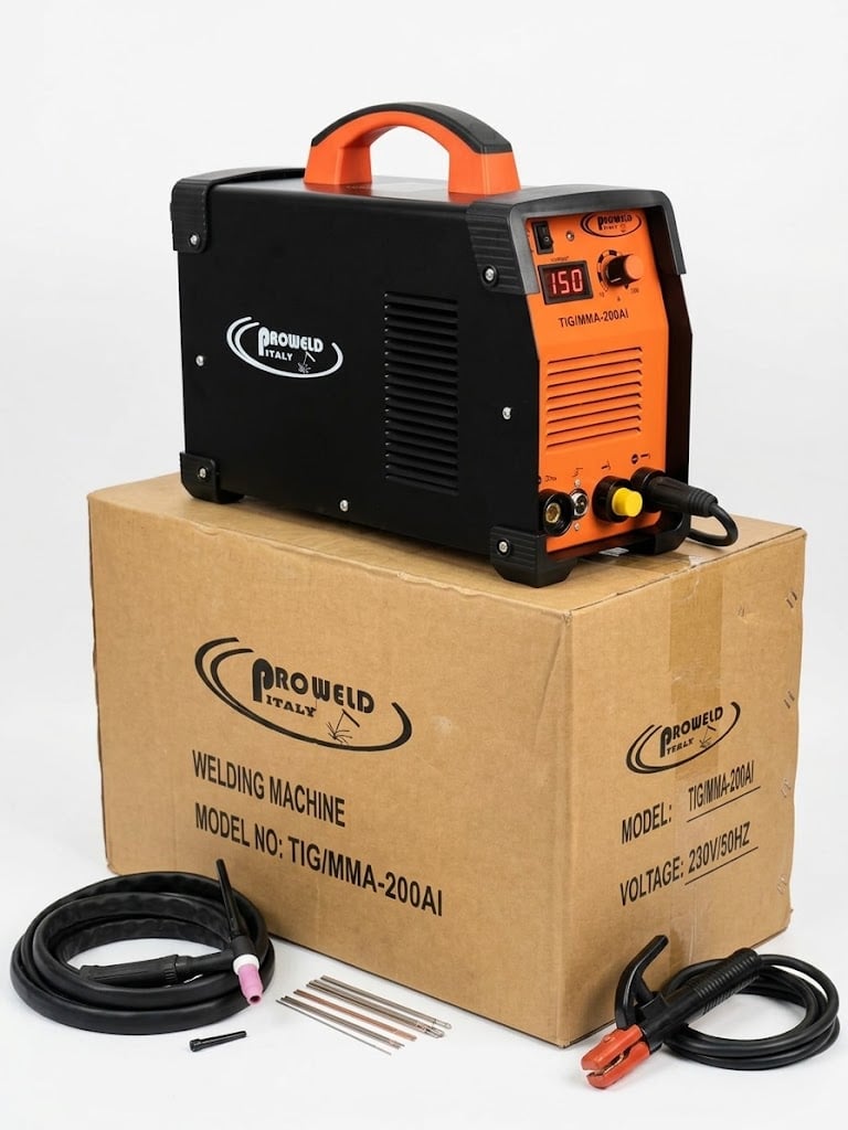 Proweld Italy TIG/MMA-200AI Dual-Function Welding Machine