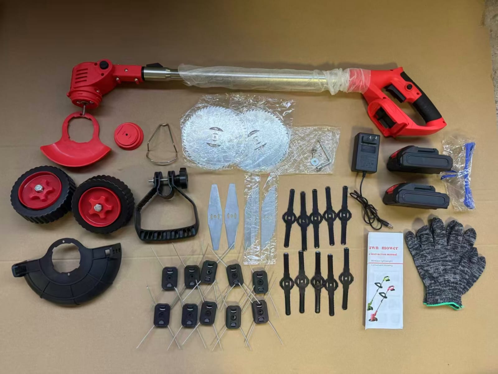 Cordless Electric Grass 48v Trimmer Brush Cutter Lithium Tool Battery Brush Cutting Machine Grass Cutter Hand Held