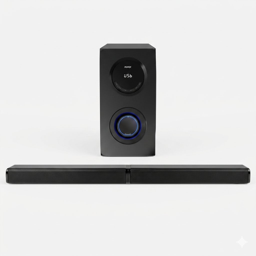 Nunix NU-M7S 2.1 Channel HiFi Soundbar Speaker System