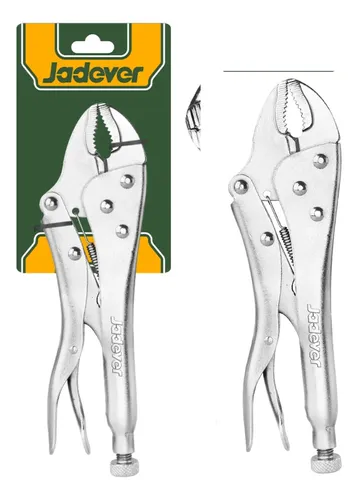 Jadever Curved Jaw Locking Plier Size: 10" (JDLP1110)