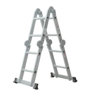 Fundi FFL42 (4 x 2 Step) Folding Aluminium Multi-Purpose Ladder