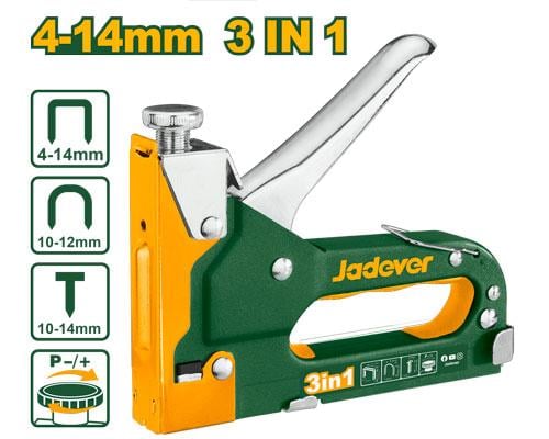 3 in 1 Jadever JDGU2614 Manual Staple Gun
