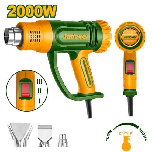 Jadever 2000W Heat Gun With LCD Display