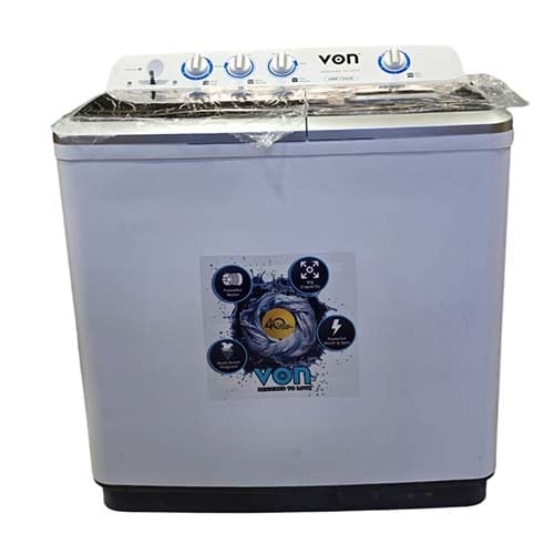 Von 13KG Twin Tub Washing Machine VWM-13AHK