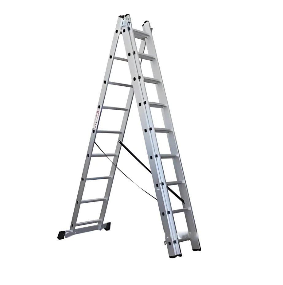 MEL39 (3 x 9 Step) Marangi Extension Aluminium Ladder