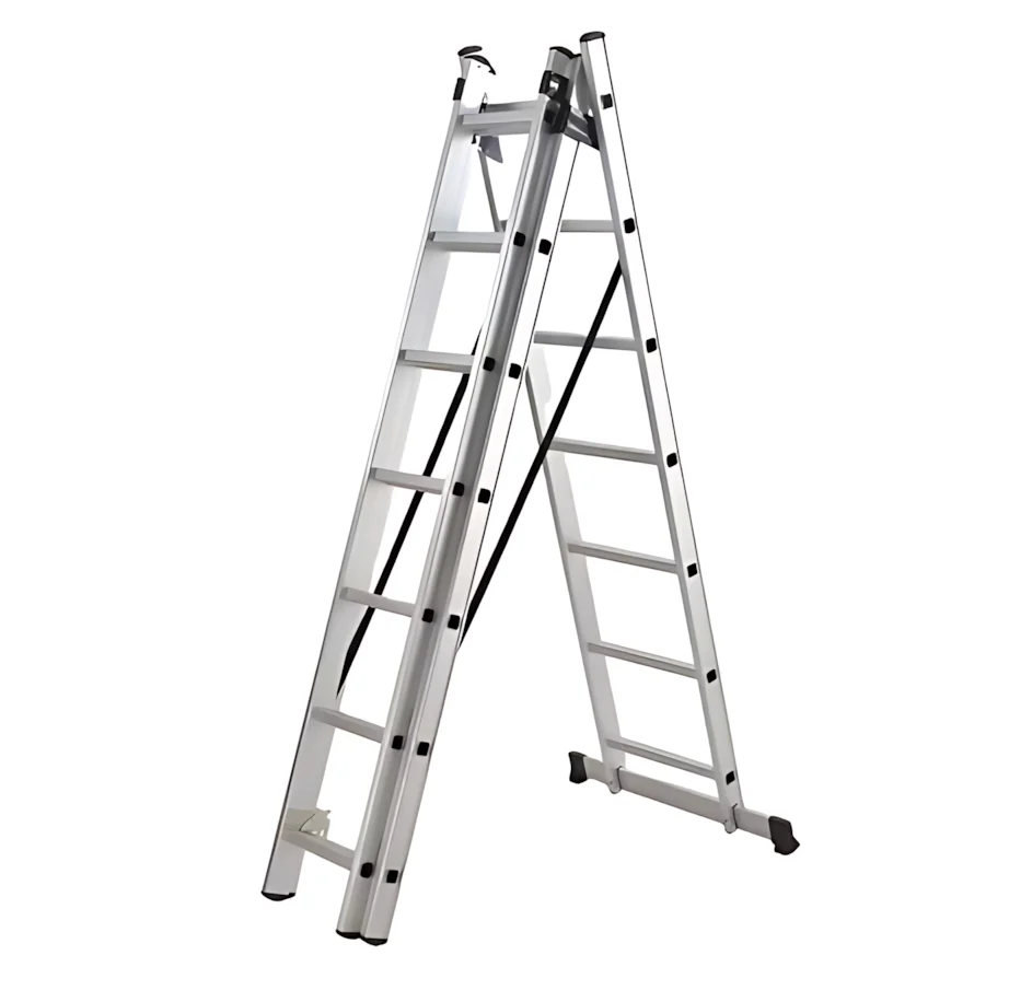 MEL37 (3 x 7 Step) Marangi Extension Aluminium Ladder