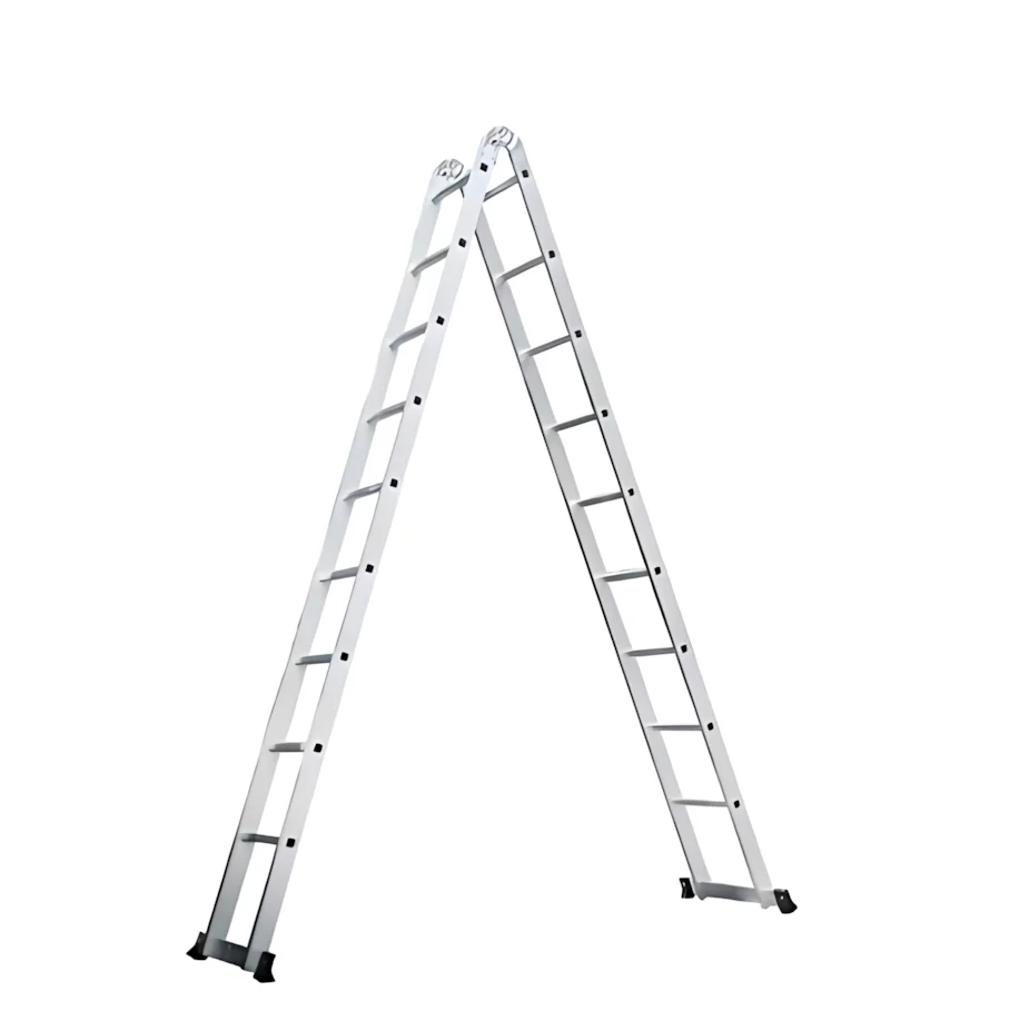 Fundi FFL29 (2 x 9 Step) Folding Aluminium Multi Purpose Ladder