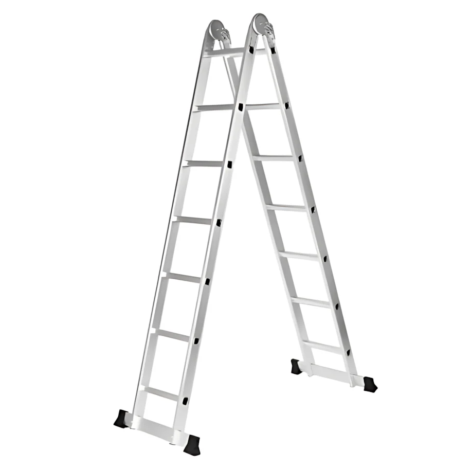 Fundi Folding Aluminium Multi-Purpose Ladder 2 x 7 Step (FFL27)