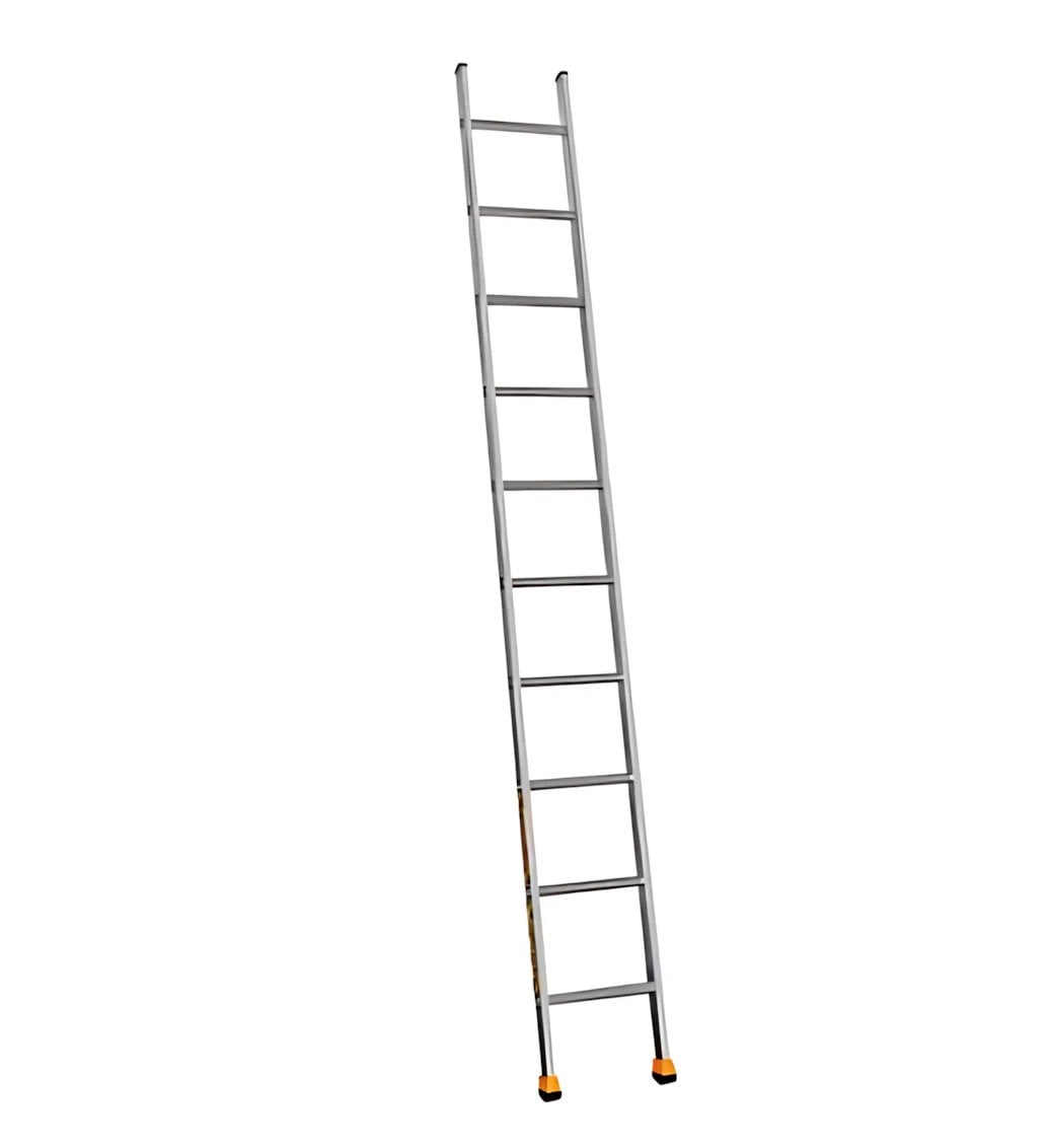 ISWL10 (10 Step) Imara Single Wide Aluminium Ladder