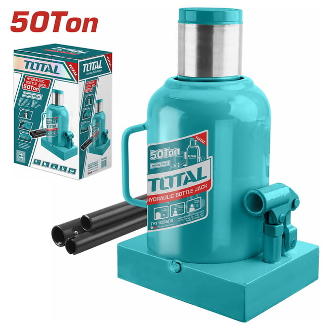 TOTAL Hydraulic Bottle Jack 50T (THT109502)