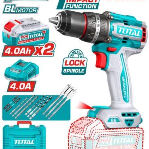 TOTAL 20V Brushless Cordless Drill 86Nm - TIDLI208682