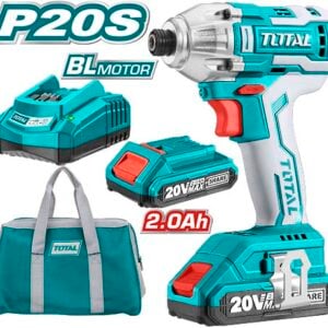 TOTAL 20V Lithium-ion Impact Driver - TIRLI2002