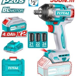 TOTAL Cordless Impact Drill 500Nm - TIWLI2050