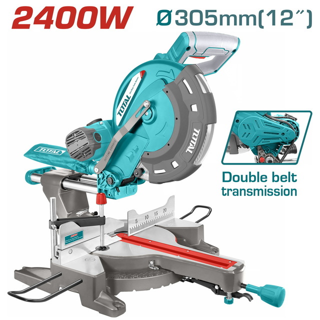 TOTAL Mitre saw 2400w / 305mm(12") - TS42183057