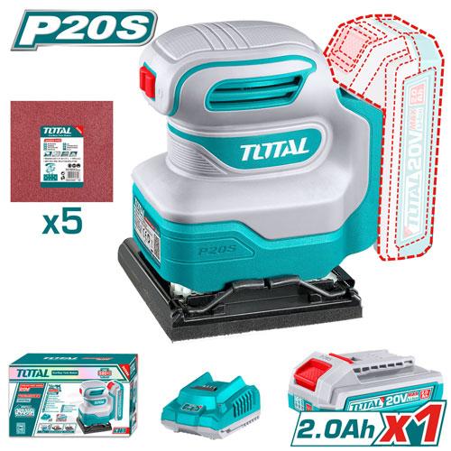 TOTAL Cordless Sheet Sander 20V - TSHSLI20141
