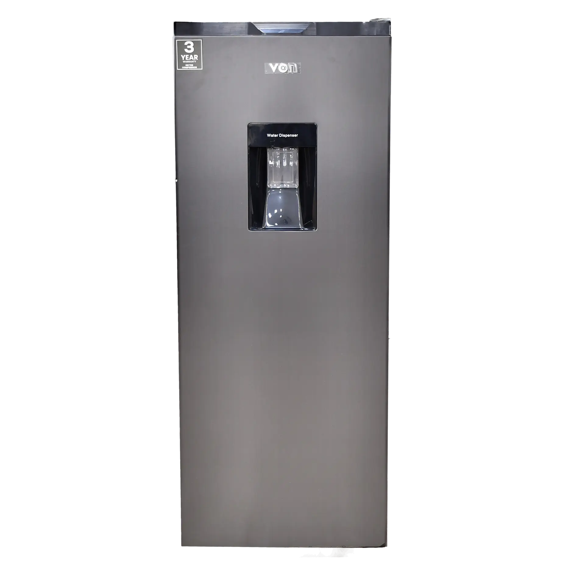 Von VRS-170DRAG Single Door Fridge with Water Dispenser – 170L
