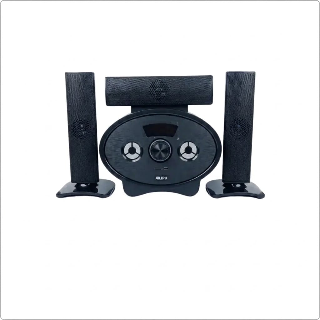 Ailipu KL-6301 3.1 Channel Multimedia Speaker System with Bluetooth and X-Bass Subwoofer