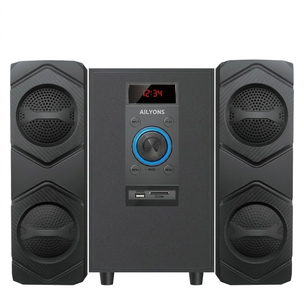 AILYONS ELP2504K 2.1 Multimedia Speaker System