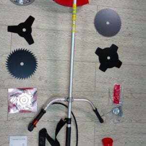 Lusqi 4-Stroke Gasoline Brush Cutter With 9 Blades