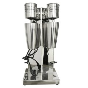 Commercial Stainless Steel Milk Shake Machine Double Head Drink Mixer