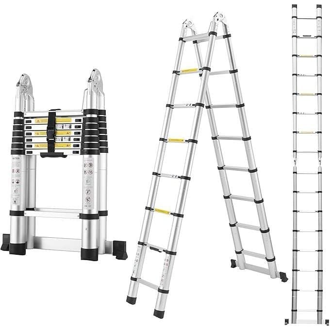 3.2M + 3.2M Double-Sided Telescopic Ladder