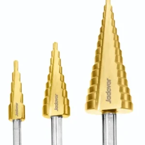 Jadever 3 Pcs Step Drill Bit Set (JDJD3401)