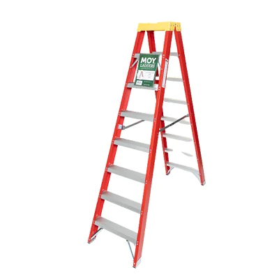IDSL8-FRP (8 + 8 Step) Imara Dual Step Fibreglass Ladder