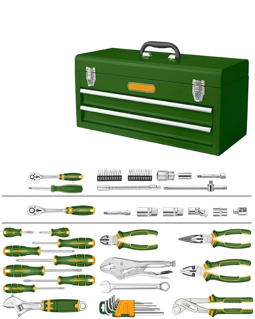 Jadever 120 Pcs Tools Chest Set (JDHS3120)