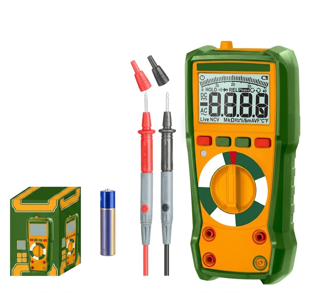 Jadever Digital Multimeter 4000 Counts (JDDM2502)